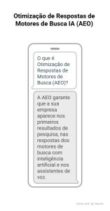 portugués pt posicionamiento aeo visual selection